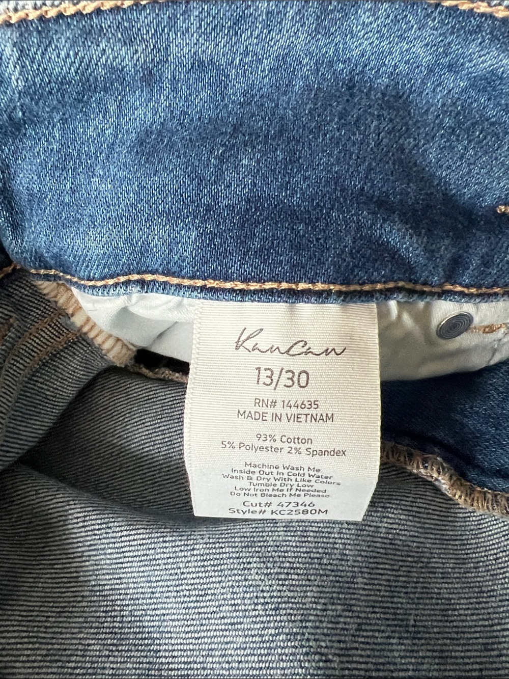 KanCan Belle High Rise Crop Bootcut Jeans - Picture 5 of 5